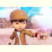 BoBoiBoy Tanah bagi arahan