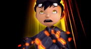The first appearance of BoBoiBoy Quake in Finale Season 1.