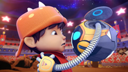 Ochobot tidak membolehkan BoBoiBoy untuk memakai tahap dua