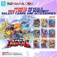 Monsta reveals new lineup of BoBoiBoy Galaxy Cards and Accessories