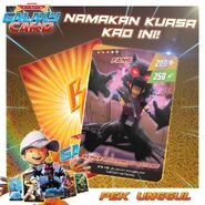 BoBoiBoy Galaxy Card- Namakan Kuasa Kad Fang Ini!