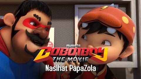 Klip BoBoiBoy The Movie Nasihat Cikgu Papazola