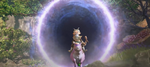 Hang Kasa and Bald Horse coming out of the teleportal