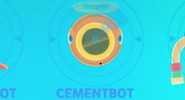 CementBot di skrin komputer