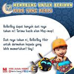 Menabung untuk berikan pada yang perlu