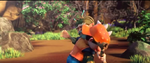 BoBoiBoy hugging Hang Kasa