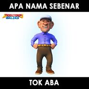 "Apa nama sebenar Tok Aba?"