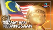 BoBoiBoy Movie 2 "Hero Malaysia" Selamat Hari Kebangsaan Ke-62!