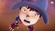 BoBoiBoy Halilintar muka terkejut