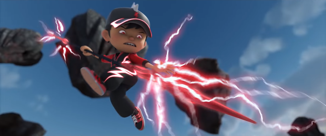 Gambar boboiboy halilintar