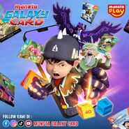 BoBoiBoy Galaxy Card di mobile phone