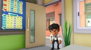 The teacher is coming!