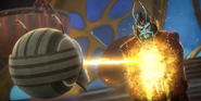 CocoonBot transfers his power into Reramos