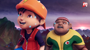 BoBoiBoy dan Gopal sampai ke destinasi