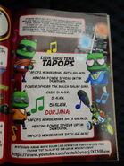 Lyrics in Issue 61, page 3 of the Comic