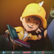 BoBoiBoy Lightning reading