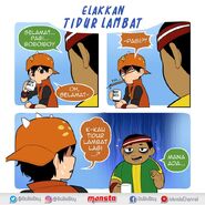 Elakkan Tidur Lambat