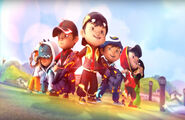 BoBoiBoy's all Elemental Forms