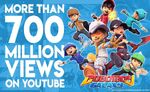 More than 700 Millions views on YouTube