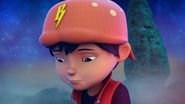 BoBoiBoy menghela nafasnya