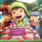 3 BoBoiBoy celebrate birthday Fang