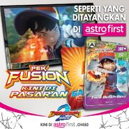 Kad BoBoiBoy Frostfire