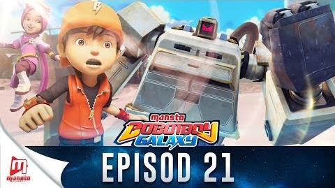 BoBoiBoy Galaxy EP21 Jagara Si Robot Jaga - (ENG Subtitle)