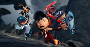 Kuasa Lima - Halilintar, Topan, Gempa, Blaze dan Es (Trailer BoBoiBoy The Movie)