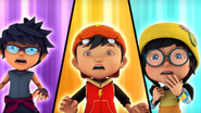 Fang BoBoiBoy Ying terkejut