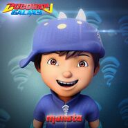 Profil BoBoiBoy Angin Galaxy