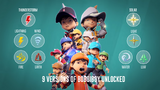 9 Versions of BoBoiBoy Unlocked