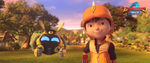 BoBoiBoy and Ochobot chuckles