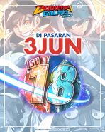 Isu 18 di pasaran 3 Jun