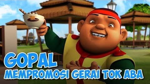 BoBoiBoy- Gopal mempromosikan Kedai Koko Tok Aba! (HD)