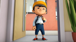 Boboiboy first day school