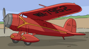 Earhart's Lockheed 5B Vega. ("Amelia")