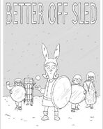 Darryl on the script cover of ("Better Off Sled")