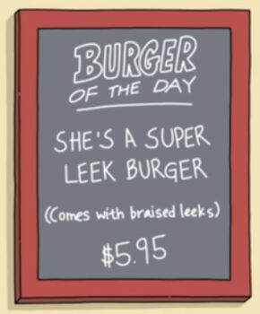 Bobs-Burgers-Wiki Burger-of-the-Day Example 01