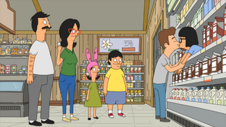 S3E14.08 The Belchers Watching Tina Kiss Josh