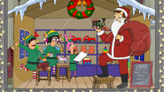 Three days before Christmas, Chet enlists the Belcher kids to help him create a Christmas-themed window display for their restaurant.