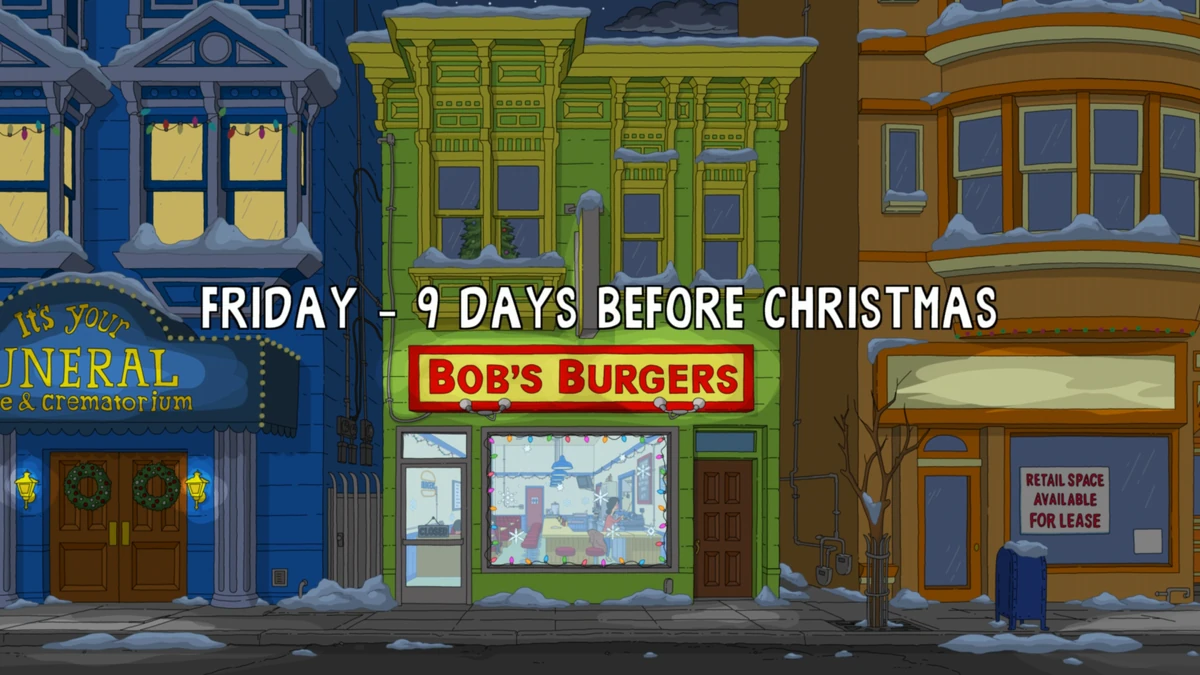 The Plight Before Christmas/Gags Bob's Burgers Wiki Fandom