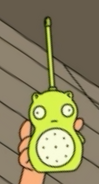 A Kuchi Kopi walkie talkie