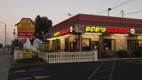 An actual Bob's Burgers restaurant In La Puente, California.