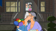 Al kissing Gloria for the first time in 20 years. ("It Snakes a Village")