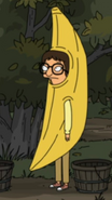 Kaylee dressed as a banana in "Apple Gore-chard! (But Not Gory)."