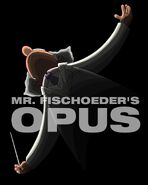 Calvin on the script cover of "Mr. Fischoeder's Opus."