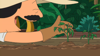 S5e10 Late Afternoon in the Garden of Bob and Louise Bob