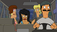 Bob driving Marbles and her friends. ("Sheesh! Cab, Bob?")