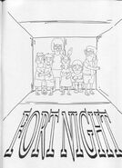 Darryl on the script cover of ("Fort Night")
