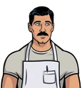 Bobs-Burgers-Wiki Archer Bob 01a.png (385 KB) Sterling Archer as Bob, as seen in "Fugue and Riffs" of Archer.